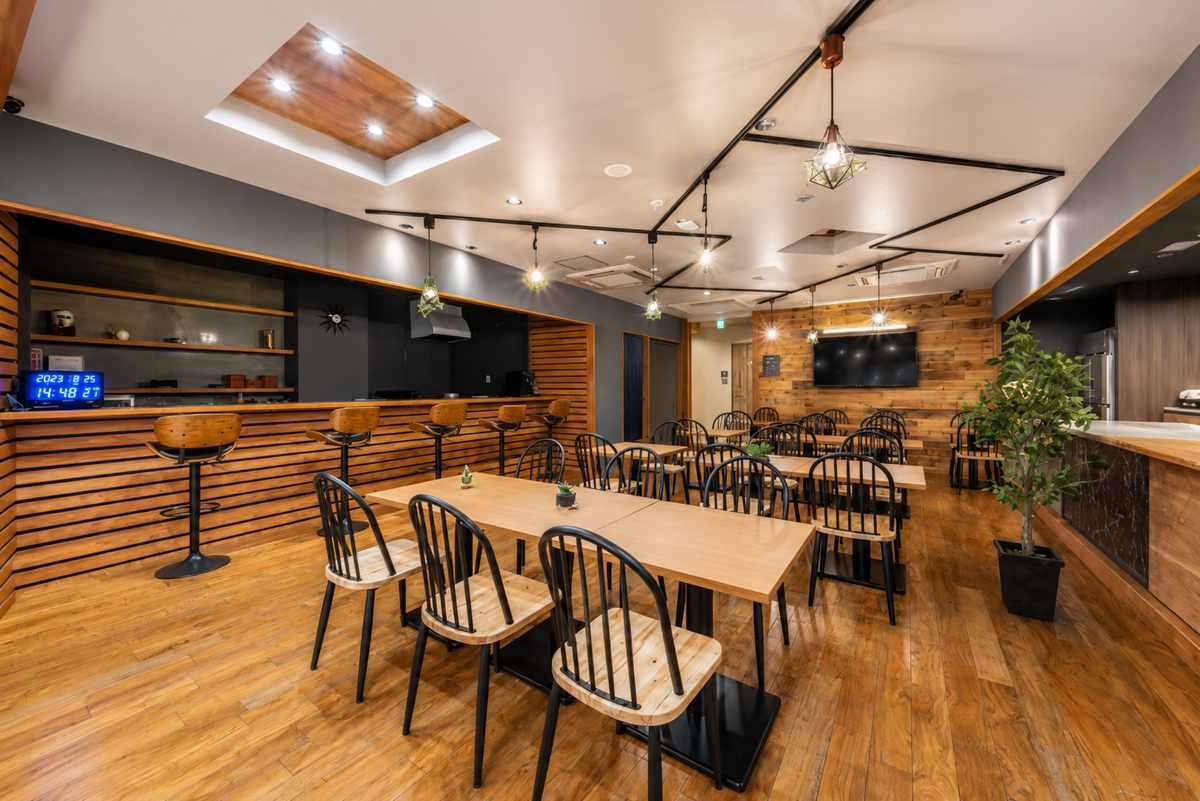 Relax Hotel Takayama Station shared dining and lounge area